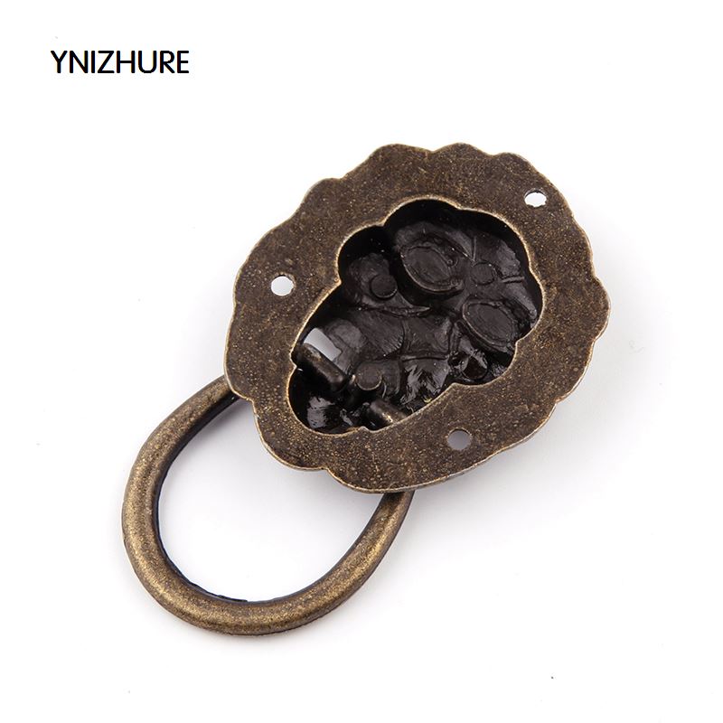 10pcs 41*65mm  New Furniture Handles Beast for Lion Head Antique Alloy Handle Wardrobe Drawer Door Pull Retro Decoration|door pull|furniture handledrawer pulls - AliExpress