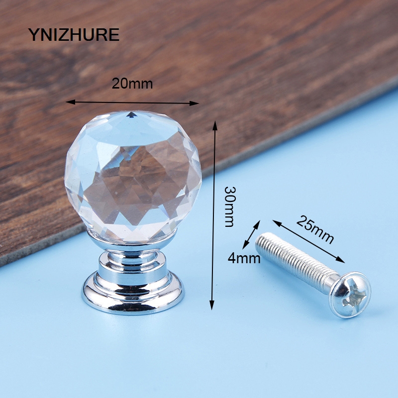 10PCS 17mm/20mm Transparent Crystal Glass MINI Small Handle Furniture Jewelry Box Knob Drawer Cabinets Furniture Kitchen|jewelry box knobs|drawer cabinetknob drawer - AliExpress