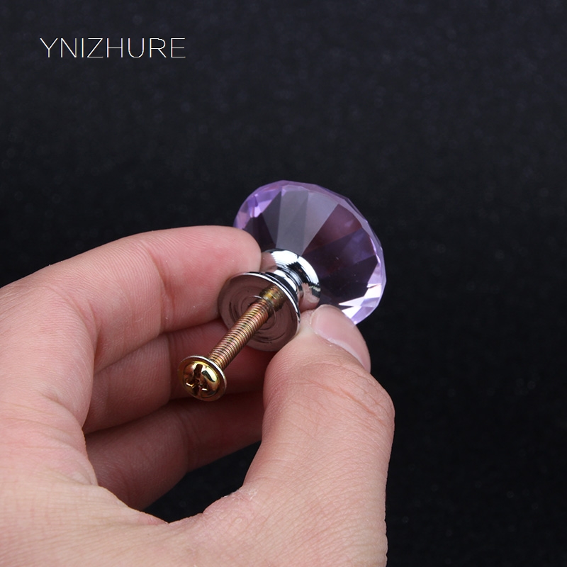 30mm Furniture Drawer Cabinet Door Handles and Knobs,Kitchen Hardware Accessories New Cupboard Pulls,Silver Base Purple Handle|door handles and knobs|handles and knobscabinet door handles - AliExpress