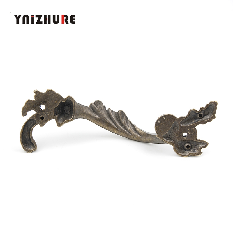 1PCS Leaves Striped Carved Handle,Full Solid Metal Kitchen Handle ,Cabinet Drawer Handle ,Door Knobs Handle Bronze Tone|Cabinet Pulls|   - AliExpress