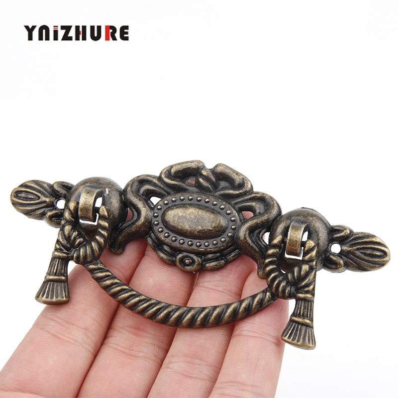 115*47mm 1PCS Retro Alloy Kitchen Drawer Cabinet Door Handle Furniture Knobs Hardware Cupboard Antique Pull Handles,Bronze Tone|Cabinet Pulls|   - AliExpress