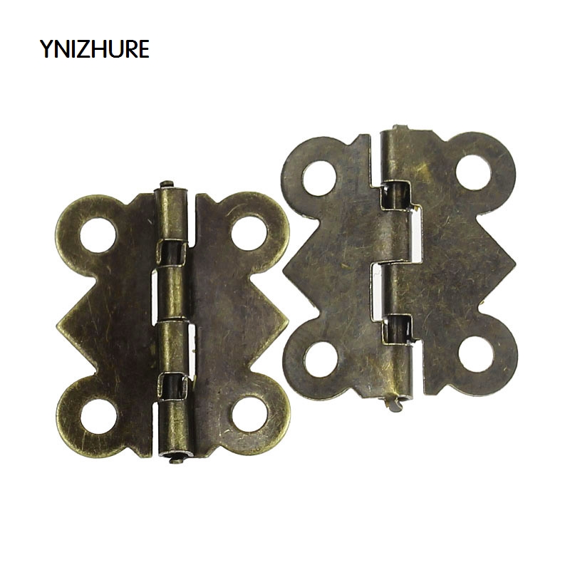 50pcs/lot 20mm X17mm  New Real Blum Charniere De Meuble  Cabinet Door Hinge 4 Holes Butterfly Bronze Tone  Free Shipping|charniere de meuble|cabinet door hingehinge hinge - AliExpress