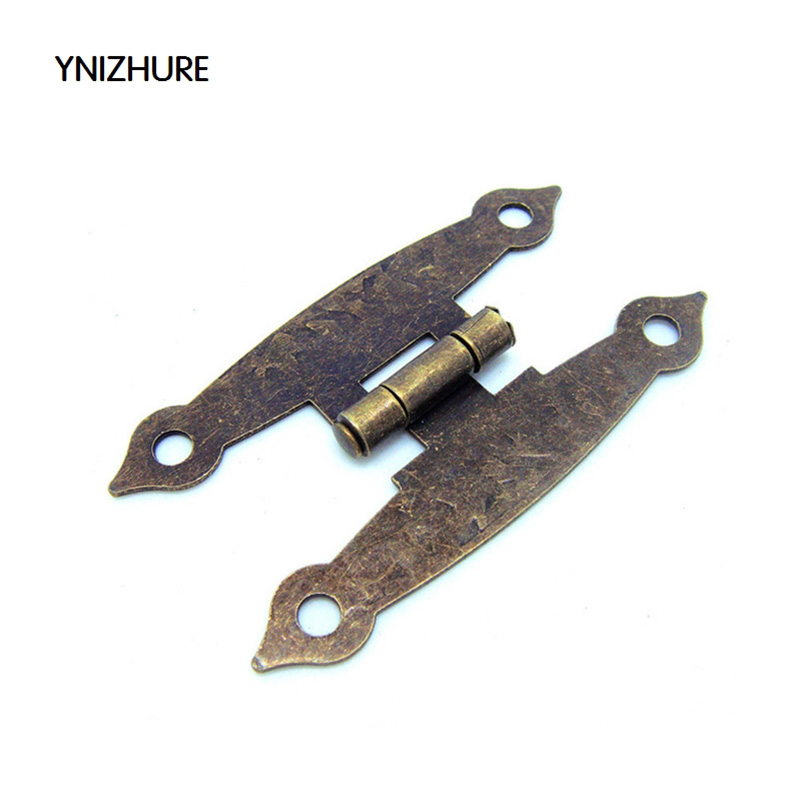 50pcs 65 * 34MM antique wooden box hinge metal hinge H type 4 hole flat piece H type hinge link|wooden box hinge|box hingesmetal hinge - AliExpress