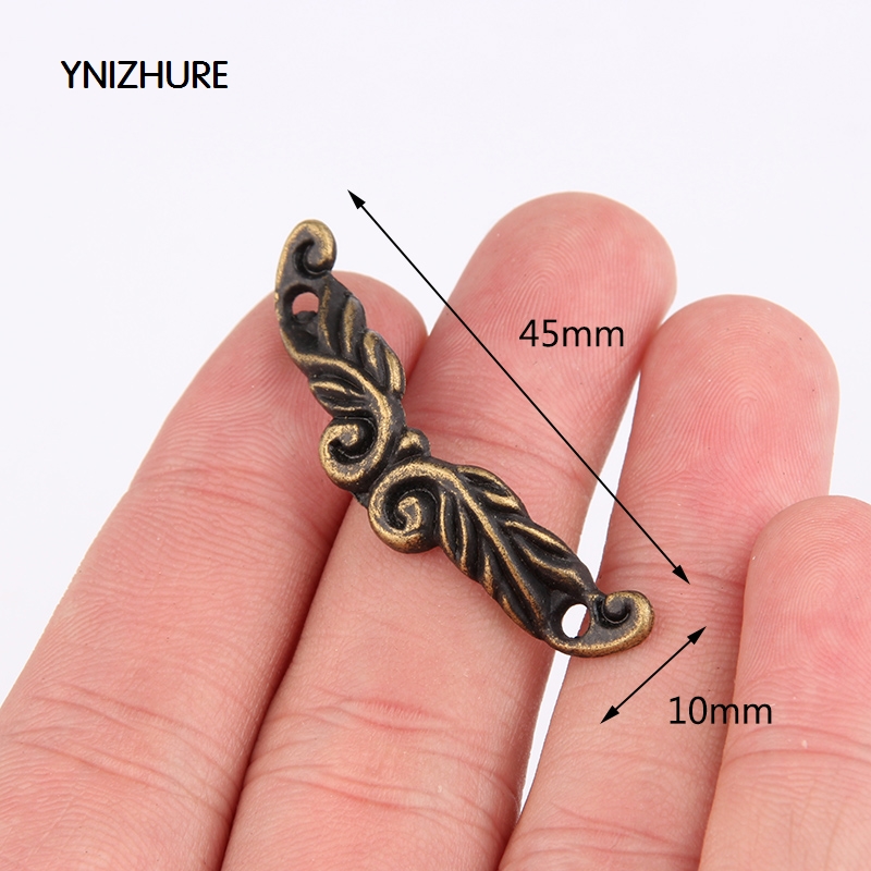 50pcs 45*10mm antique drop pulls antique chinese cabinet push pull door handle children furniture handles|children's furniture handles|furniture handledrop handle - AliExpress