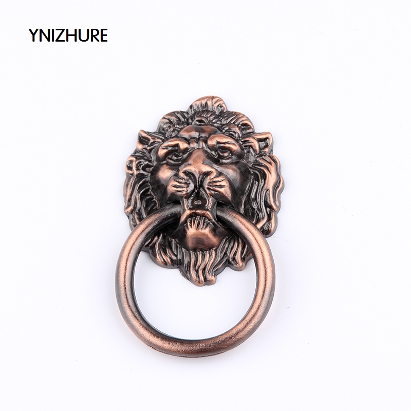 67 * 46MM kitchen cabinet handles and knobs red color antique wardrobe cupboard handle high grade lion head door handle|cabinet handle and knob|handles and knobscupboard handles - AliExpress