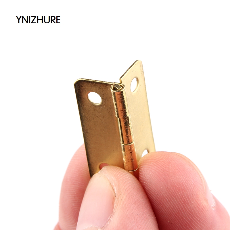 In Stock 200pcs 25*18mm furniture connectors 4 hole small wooden gift box hinge small Rounded corners wooden hinge|box hinges|wooden hingeshinge small - AliExpress