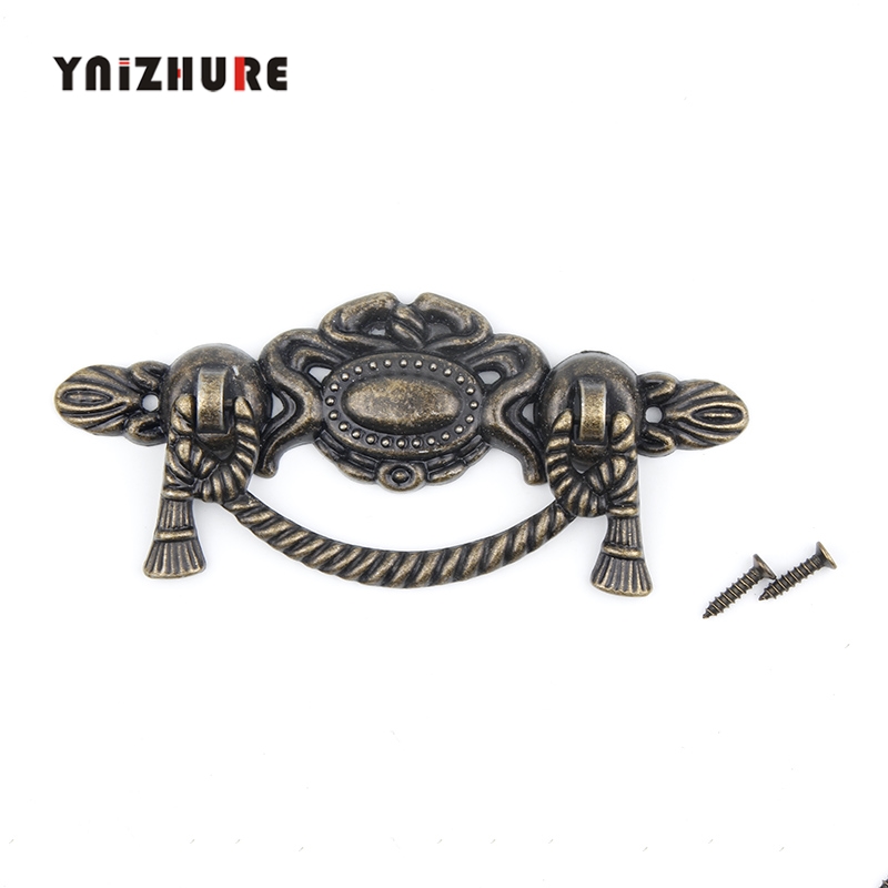 115*47mm 1PCS Retro Alloy Kitchen Drawer Cabinet Door Handle Furniture Knobs Hardware Cupboard Antique Pull Handles,Bronze Tone|Cabinet Pulls|   - AliExpress