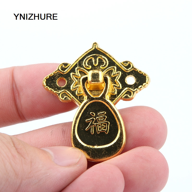 34*40mm 30PCS Golden mini antique handle Chinese antique character FU word box package box handle handle gift box hardware|box hardware|antique handlebox handle - AliExpress