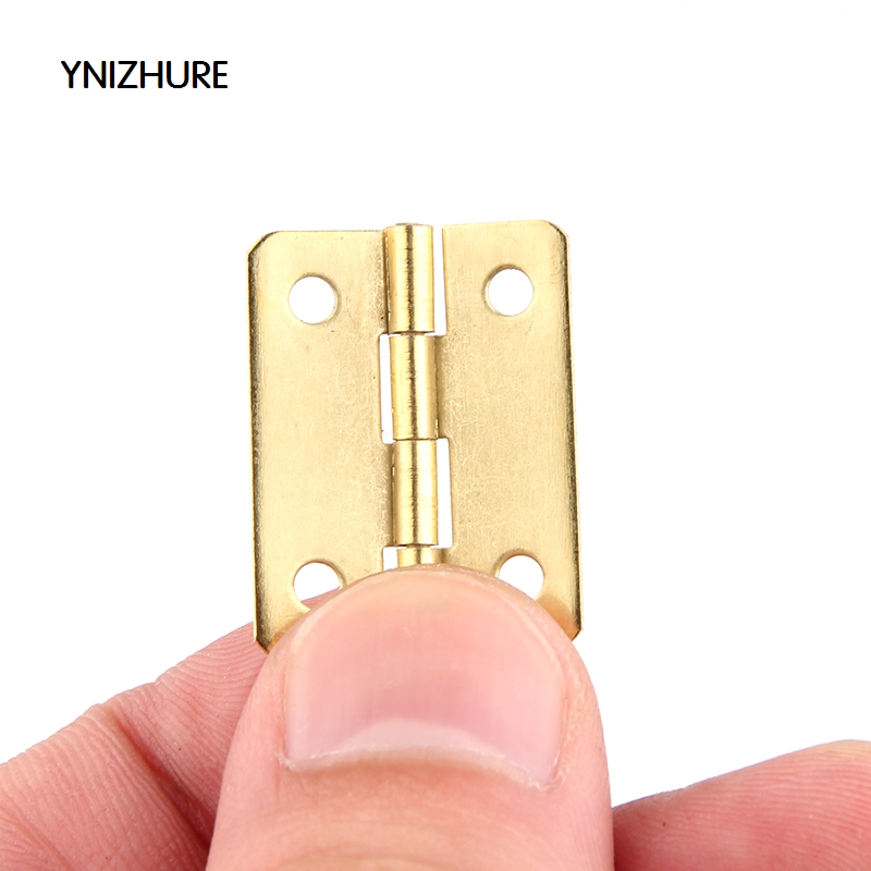 In Stock 200pcs 25*18mm furniture connectors 4 hole small wooden gift box hinge small Rounded corners wooden hinge|box hinges|wooden hingeshinge small - AliExpress