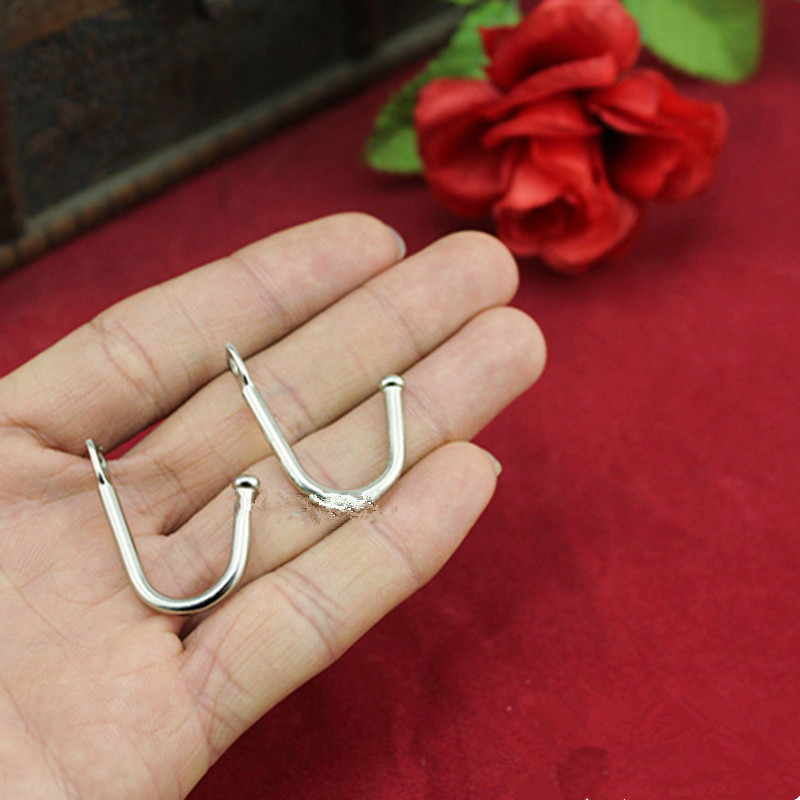 20PCS 34*24mm Wall Door Bath Double Prong Coat Hook Hanger,Pot Hanger Hooks,Handbag Bag Hanger Hooks,Hardware White/Silver Color|hanger hook|hook hangercoat hooks hardware - AliExpress