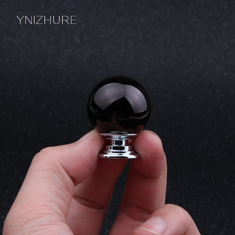 30mm Kitchen Elegant Modern Decoration Black K9 Crystal Glass Drawer Cabinet Knob Furniture Accessories Hardware Handle|hardware handles|cabinet knobsknobs furniture - AliExpress