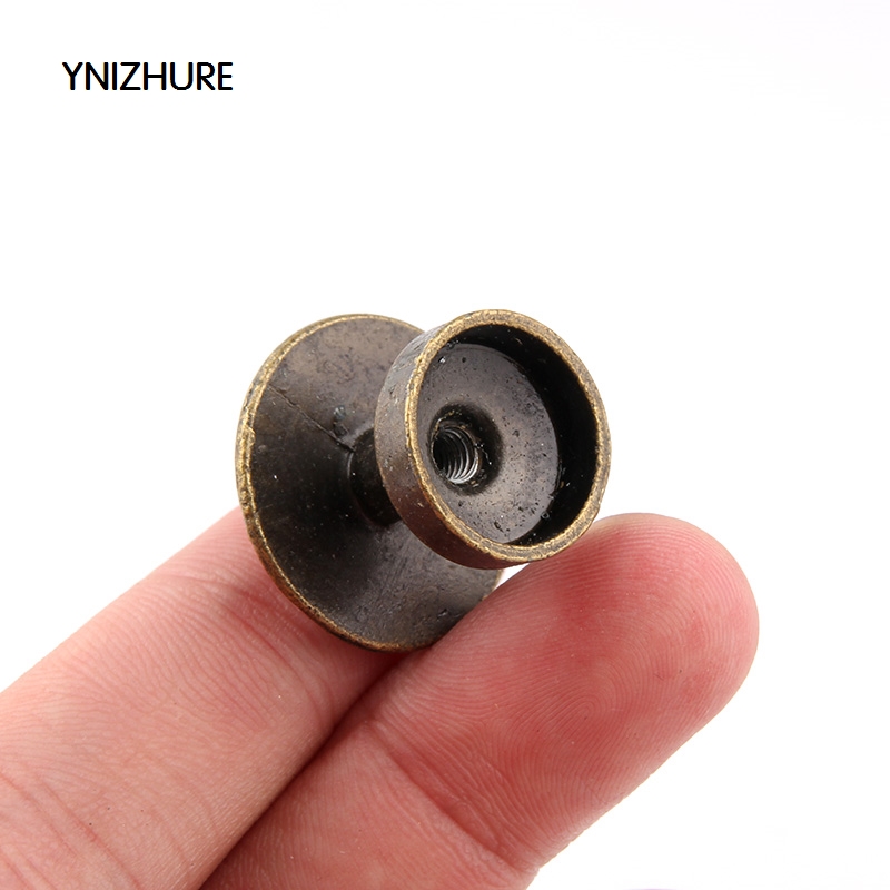 10pcs 25*21mm  Real  Single Hole Zinc Alloy Kitchen Furniture Knob Bedroom Drawer Pull Silver Antique Bronze Color|kitchen furniture knob|furniture knobsdrawer pulls - AliExpress