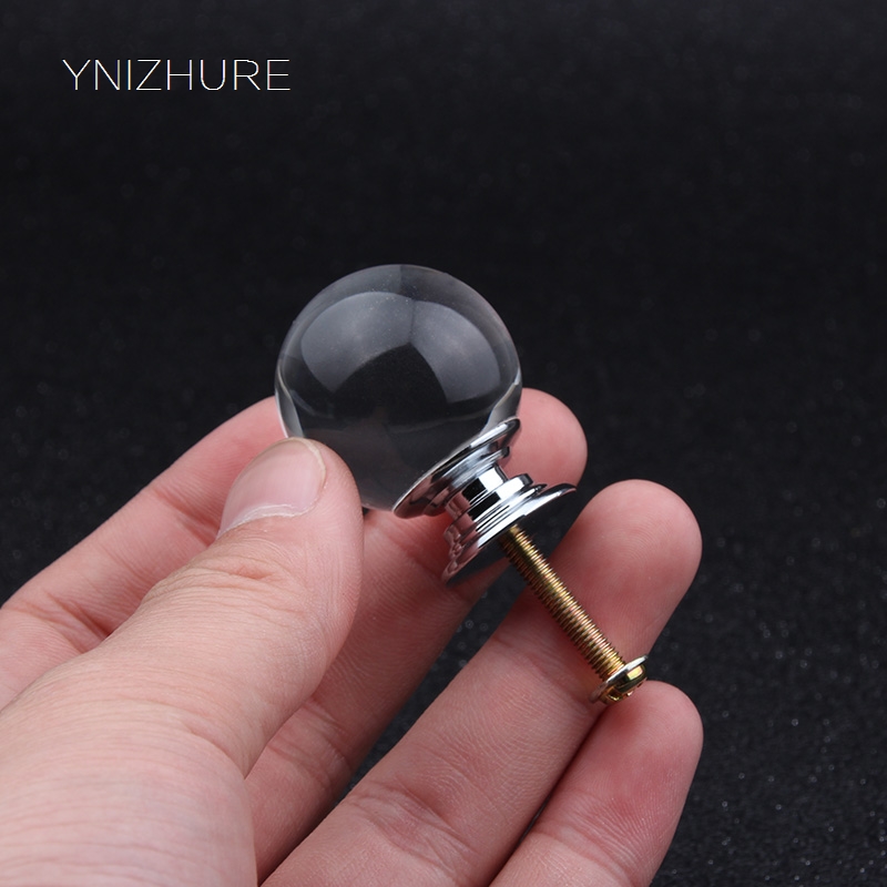 10pcs/packs 30mm of Smooth Crystal Glass Handle Kitchen Supplies Drawer Cabinets Wardrobe metal accessories knobs YZ 2010|drawer cabinet|wardrobe knobsmetal cabinet knobs - AliExpress