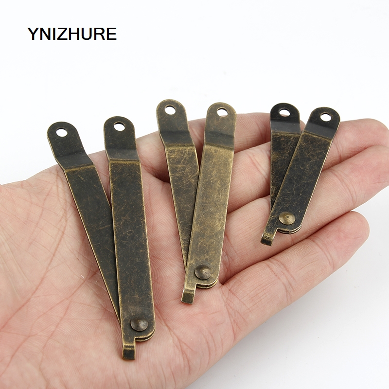 30PCS Antique Bronze Lid Support Hinges Stay For Box Display Furniture Accessories Cabinet Door Kitchen Cupboard Hinges|91mm|   - AliExpress