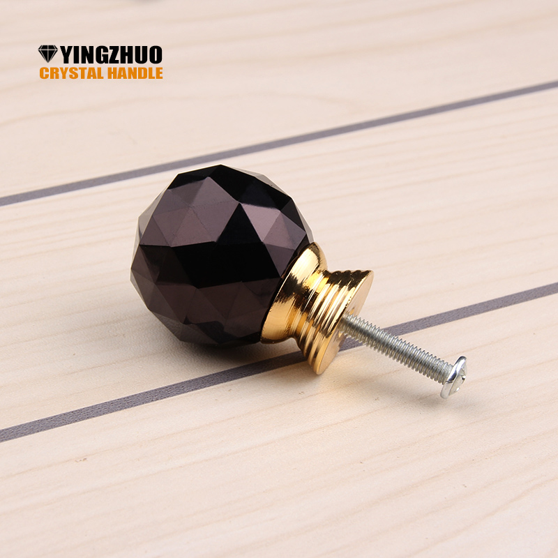 30mm Multicolor Choices Door Drawer Pull Handle Diamond Wardrobe Knobs Crystal Glass Alloy Cabinet Drop Cabinet Furniture YZ3001|drawer pull handles|wardrobe knobsdrop pull handles - AliExpress