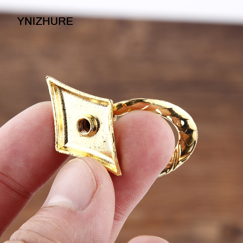 30PCS 30mm Mini Drop Rings Furniture Drawer Cabinet Knobs Golden Dresser Cupboard Antique wooden jewelry box decoration|cabinet knobs|ring furniturefurniture drawer - AliExpress