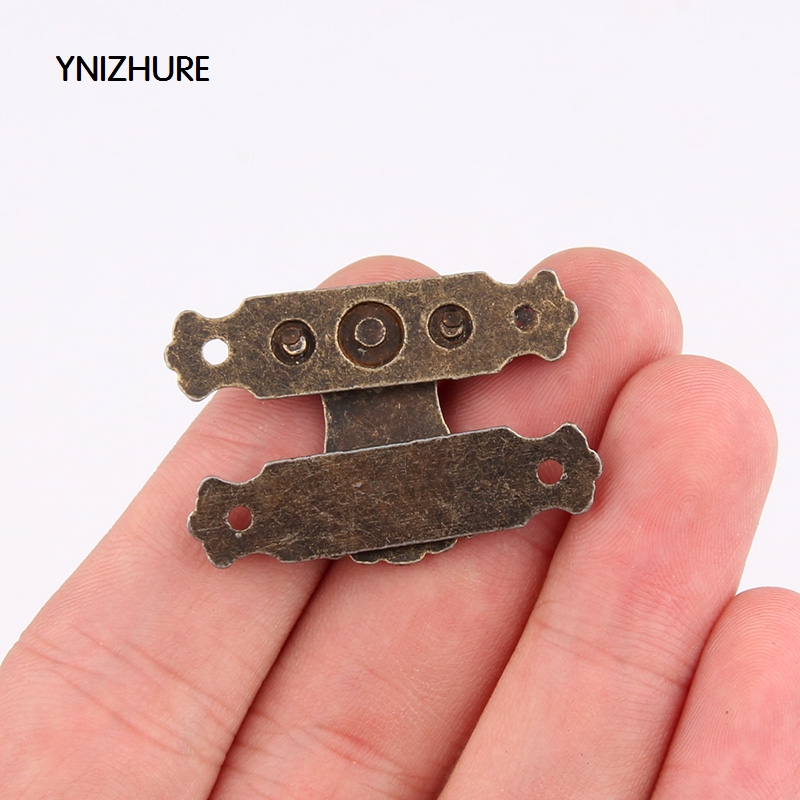 20pcs 37*24mm  Direct Selling Hot Sale Wood Box Daisy Box Buckle Alloy Clasp Classical Antique Wooden Hasp Lock Latches|lock latch|hasp lockbox buckle - AliExpress