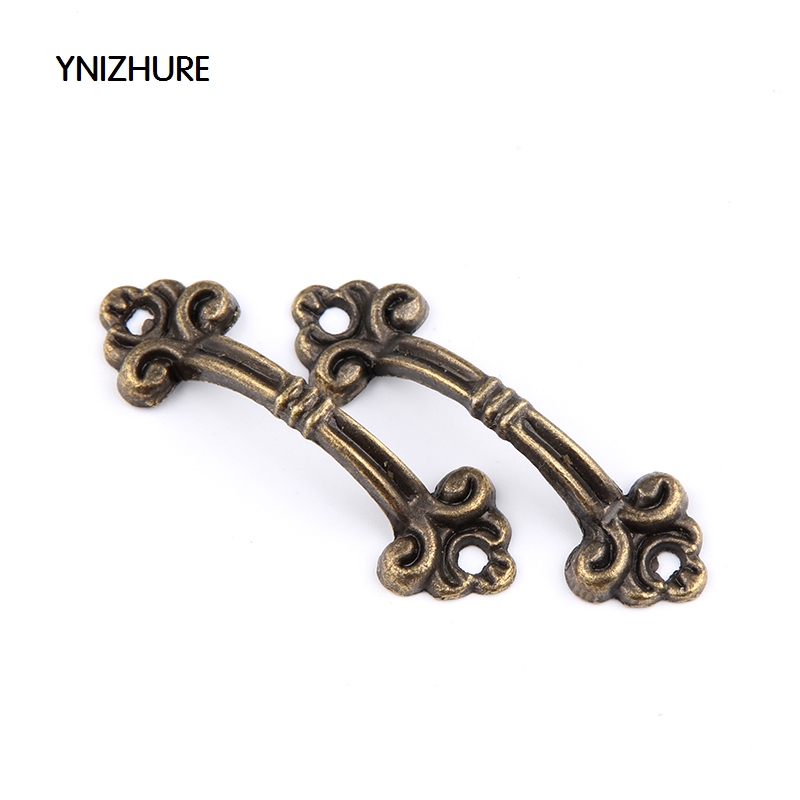 50pcs Mini vintage handle 48*15mm metal antique box drawer knobs old door knob retro kitchen cabinet handles|cabinet handles|vintage handleskitchen cabinet handles - AliExpress