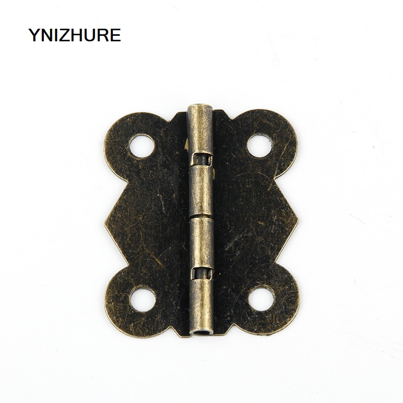 30pcs 33*40mm 50Pcs Bronze Tone Metal Hinge,Cabinet Door Hinge 4 Holes Butterfly Antique,Vintage Butterfly Hinge With Screws|Cabinet Hinges|   - AliExpress