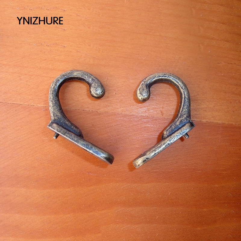 50pcs 8*22mm Antique hook single row of small hole hook special small single hook wall hanger bronze|hook|rowingl hooks - AliExpress