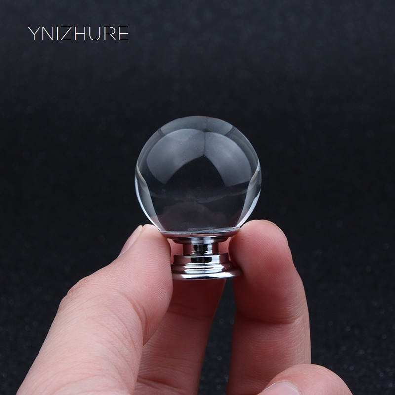 10pcs/packs 30mm of Smooth Crystal Glass Handle Kitchen Supplies Drawer Cabinets Wardrobe metal accessories knobs YZ 2010|drawer cabinet|wardrobe knobsmetal cabinet knobs - AliExpress