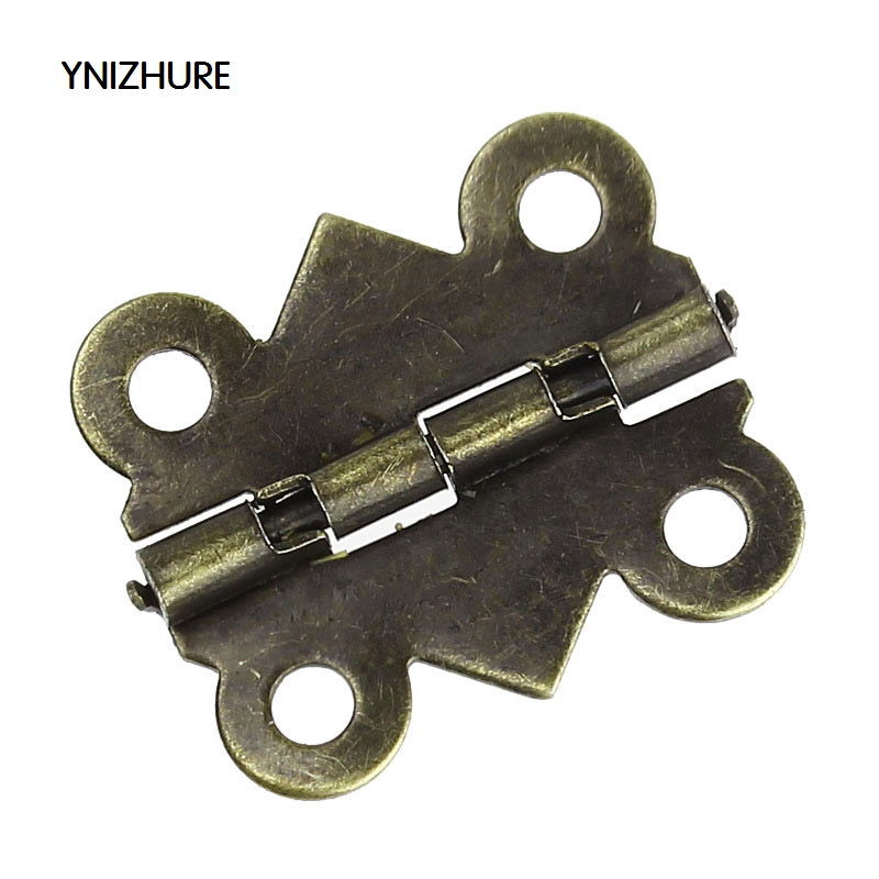 50pcs/lot 20mm X17mm  New Real Blum Charniere De Meuble  Cabinet Door Hinge 4 Holes Butterfly Bronze Tone  Free Shipping|charniere de meuble|cabinet door hingehinge hinge - AliExpress