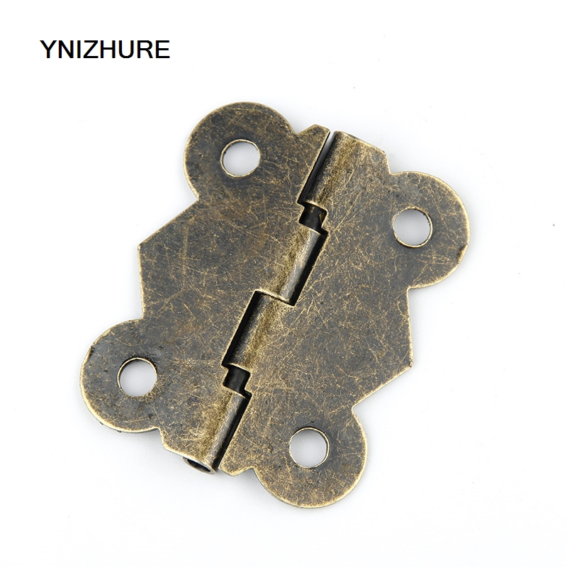 30pcs 33*40mm 50Pcs Bronze Tone Metal Hinge,Cabinet Door Hinge 4 Holes Butterfly Antique,Vintage Butterfly Hinge With Screws|Cabinet Hinges|   - AliExpress