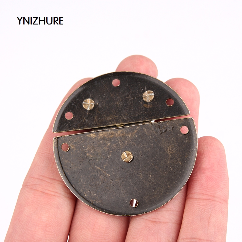 10Pcs 52mm Chinese Iron round retro wooden box accessories Hardware Set Antique Wooden Box Latch Hasp Pull Handle|latch hasp|box latchwooden box latches - AliExpress