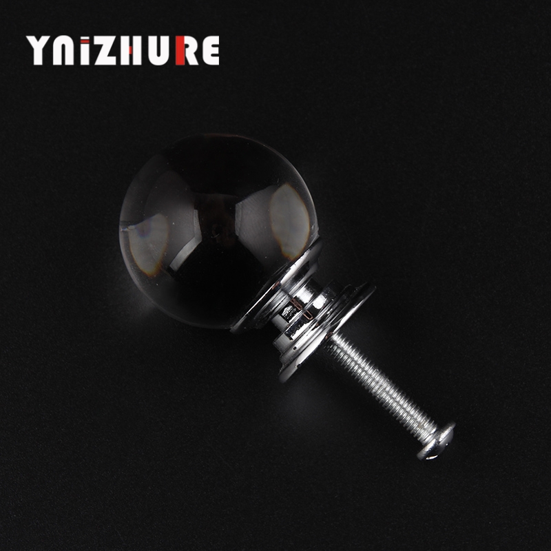 YNIZHURE 30mm Crystal smooth ball Shape Design Crystal Glass Cupboard Pulls Drawer Knobs|Cabinet Pulls|   - AliExpress