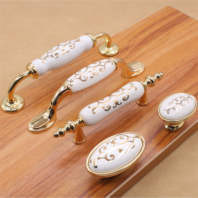 Puxadores Furniture Kitchen Cabinet Ceramic Pull Handle Aureate White Manufacturers Selling Wholesale Drawer Type Shoe Ark|pull handle|ceramics pull handlespull cabinet handles - AliExpress