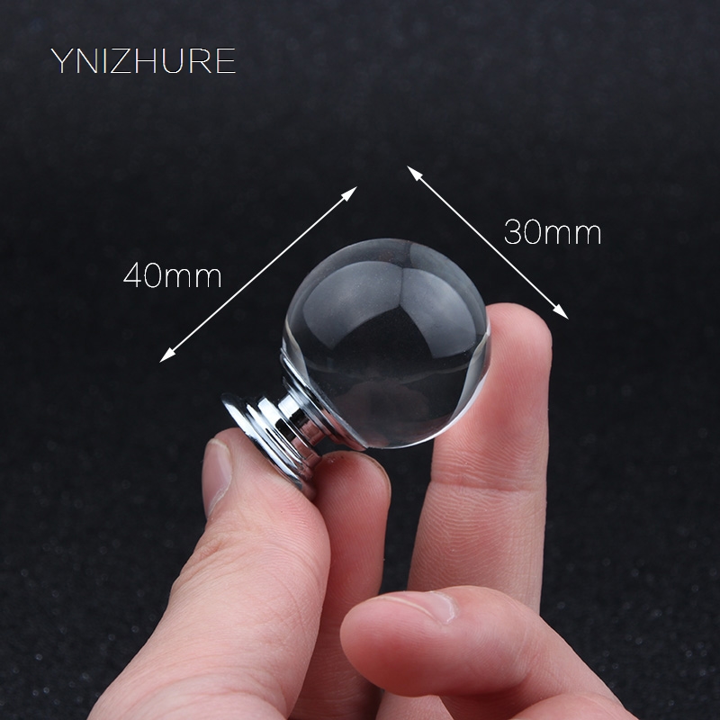 10pcs/packs 30mm of Smooth Crystal Glass Handle Kitchen Supplies Drawer Cabinets Wardrobe metal accessories knobs YZ 2010|drawer cabinet|wardrobe knobsmetal cabinet knobs - AliExpress