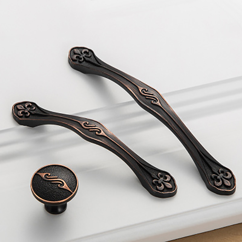 5pcs Antique Door Handles Vintage Drawer Pulls European Kitchen Cabinet Knobs and Handles Retro Table Furniture Handles|Cabinet Pulls|   - AliExpress