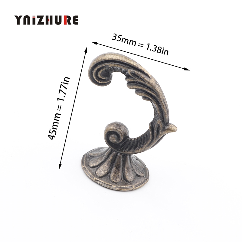 Antique Alloy Home Hat Coat Clothes Towel Wall Door Hangers European Hooks Bathroom Accessories Coat Hooks,Bronze Tone 1Pcs|Hooks|   - AliExpress