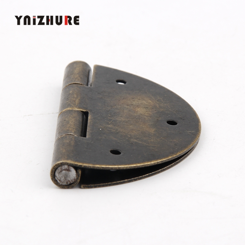 2PCS 60mm Antique furniture hinge round wooden box Door Butt Hinge Accessories Wood Box Hinges Fittings For Furniture|Cabinet Hinges|   - AliExpress