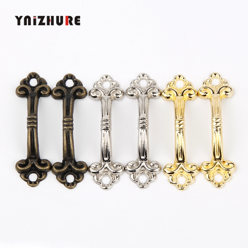 YNIZHURE 10pcs Handles Knobs Pendants Flowers For Drawer Wooden Jewelry Box Furniture Hardware Bronze Tone Handle Cabinet Pulls|Cabinet Pulls|   - AliExpress