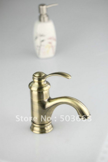 Free Ship Antique Faucet Bath Basin Sink Bathroom Mixer Tap CM0055 [Antique Brass Faucets 82|]