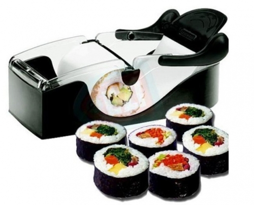 Free shipping TV MAGIC ROLL PERFECT ROLL-SUSHI,Easy Sushi Maker Roller equipment ,Sushi Tools