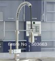 New Style Pull out Brass Chrome Kitchen Faucet Mixer Tap 8551H