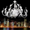 art deco european candle crystal led swan chandeliers ceiling bedroom living room modern decoration g4 24 lighting