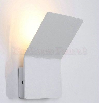 ac85-2665v4w led wall lamps aluminum personalized artistic atmosphere square warm white led chips wall mounted lamp ca322