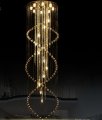 new designer lustres large modern chandeliers light fixtures dia80*h280cm crystal el light