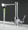 Hot selling LED FAUCET kitchen mixer tap chrome 3 colors b075