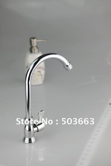 Free Ship New Faucet chrome waterfall Ceramic Bathroom basin Mixer Tap Sink Beautiful Brass Cm0023 [Kitchen Faucet 1537|]