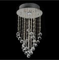 new beautiful design k9 crystal chandelier modern lampe cristal room light aisle lamp