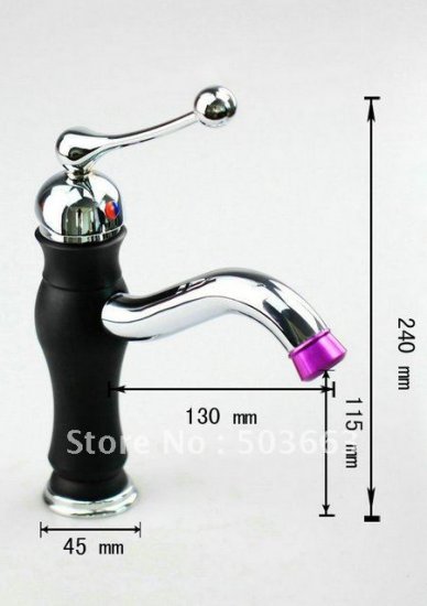 Lovely Bamboo Bathroom Basin Sink Mixer Tap Faucet Vanity Faucet Q1006 [Spray Paint Faucet 2501|]