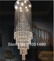 2014 guaranteed lustre crystal chandeliers,modern el light ,hang wire stair lighting fixtures