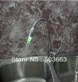 New Single Hole LED Mixer Faucet Tap Bathroom Sink Basin S-678