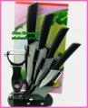 5pcs gift set , 3 inch+4 inch+5 inch+6 inch+Knife holder Ceramic Knife sets with color box, CE FDA certified