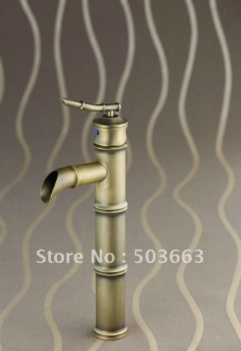 Antique Brass Bathroom Faucet Kitchen Basin Sink Mixer Tap CM0121