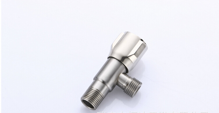 304 stainless steel kitchen tap angle valve with single handle stainless steel angle valve